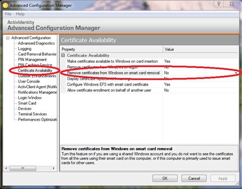 computer wont recognize smart card certificate|cac won't pick up certificates.